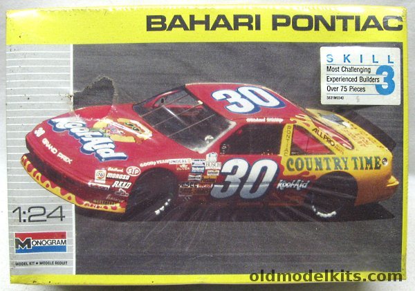 Monogram 1/24 Bahari Pontiac Michael Waltrip 'Kool Aid Kid', 2932 plastic model kit